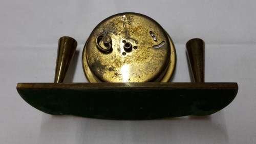 Vintage Kaiser 8 Days Desk Clock with pen holders .