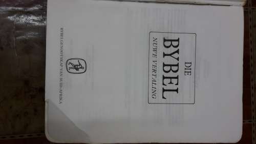 Vintage afrikaans Bible .