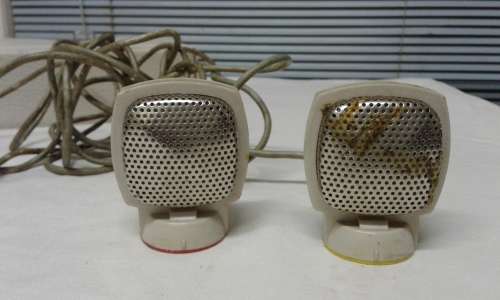vintage Grundig Mic set