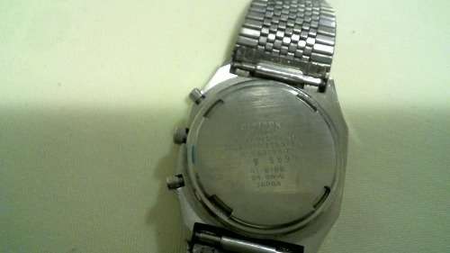 Citizen  Quartz  Cq alarm cronograph gents Wristwatch with original strap