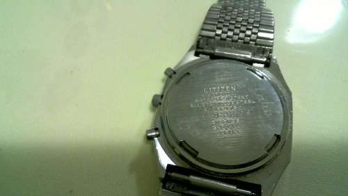 Citizen  Quartz  Cq alarm cronograph gents Wristwatch with original strap