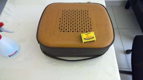 1950s Teppaz Oscar Portable 4 Speed Turntable