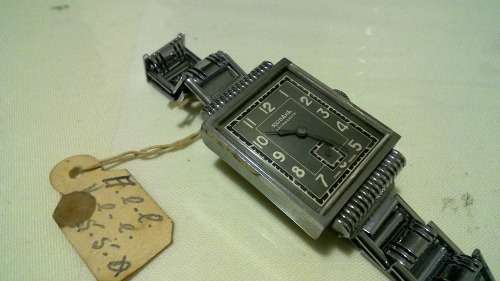 1950s Rodana Antimagnetic art deco Swiss made Gents wristwatch