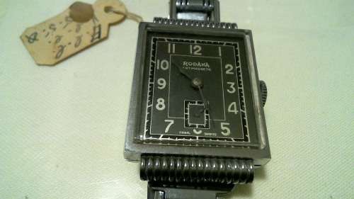 1950s Rodana Antimagnetic art deco Swiss made Gents wristwatch