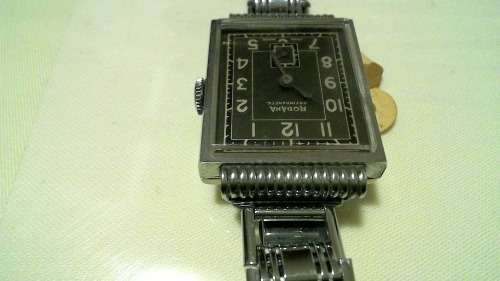 1950s Rodana Antimagnetic art deco Swiss made Gents wristwatch