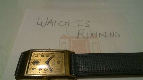 1950s Avia 15 Jewels Rolled Gold Gents wristwatch (RUNNING)