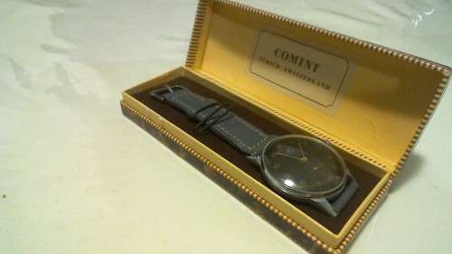Boxed 1950s 15 Rubis Swiss made Gents wristwatch