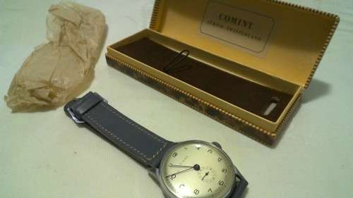 1950s BOXED 15 Rubis swiss made Gents Wristwatch