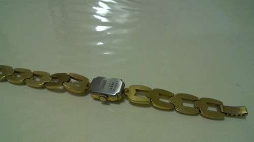 1940s Silvana Swiss made  Art deco Ladies cocktail Wriswatch *NOS*