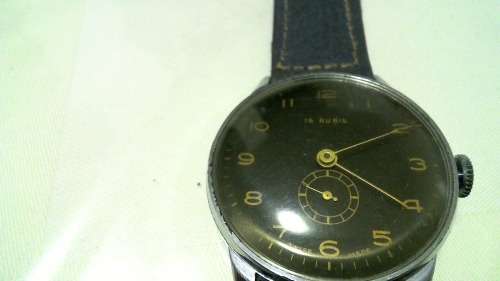 1950s Boxed 15 Rubis Swiss made Gents Wristwatch