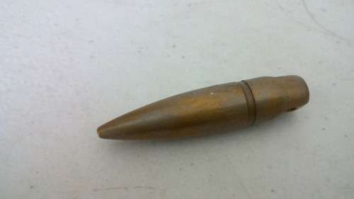 Vintage Large High Cal Bullet head