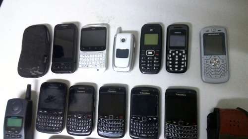Lot of 16 Older Phones for the collector