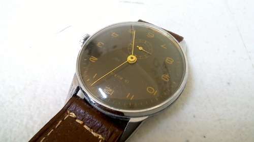 Lot of 2 Boxed 1950s 15 Rubis Swiss made Gents Wristwatches