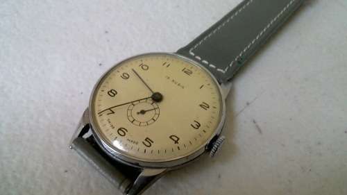 Lot of 2 Boxed 1950s 15 Rubis Swiss made Gents Wristwatches