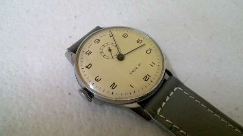 Lot of 2 Boxed 1950s 15 Rubis Swiss made Gents Wristwatches