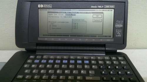 ULTRA Rare Hp Omnigo 700lx Pocket computer with Nokia 2110i