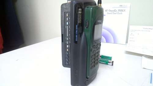 ULTRA Rare Hp Omnigo 700lx Pocket computer with Nokia 2110i