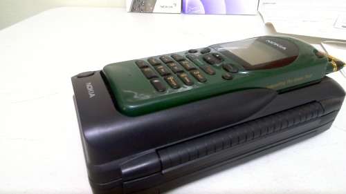ULTRA Rare Hp Omnigo 700lx Pocket computer with Nokia 2110i