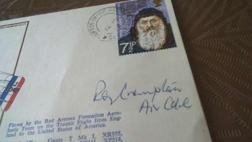 Lot no 3 , Royal air force Individually Numbered and Hand Signed Cover from the 1970s ultra Rare