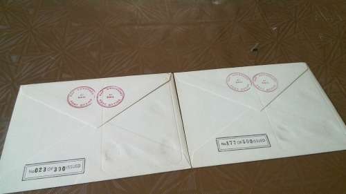 Lot no 7 , Royal air force Individually Numbered and Hand Signed Cover from the 1970s ultra Rare