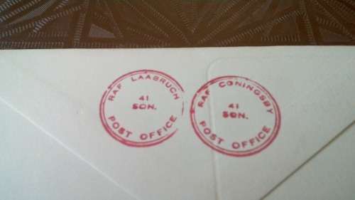 Lot no 7 , Royal air force Individually Numbered and Hand Signed Cover from the 1970s ultra Rare
