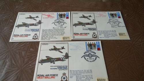 Lot no 14 , Royal air force Individually Numbered and Hand Signed Cover from the 1970s ultra Rare