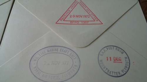 Lot no 16 , Royal air force Individually Numbered and Hand Signed Cover from the 1970s ultra Rare