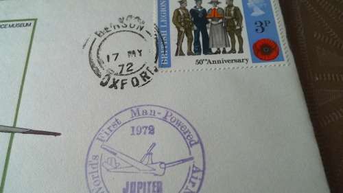 Lot no 1 , Royal air force Individually Numbered and Hand Signed Cover from the 1970s ultra Rare
