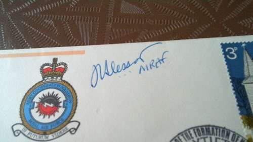 Lot no 2 , Royal air force Individually Numbered and Hand Signed Cover from the 1970s ultra Rare