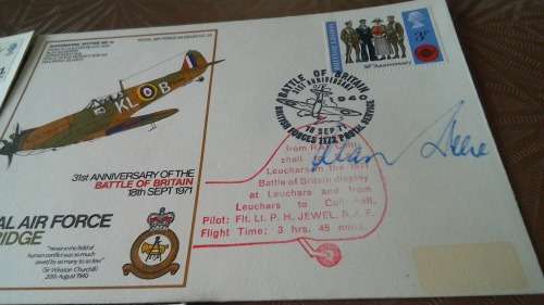Lot no 5 , Royal air force Individually Numbered and Hand Signed Cover from the 1970s ultra Rare