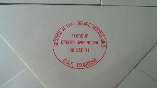Lot no 5 , Royal air force Individually Numbered and Hand Signed Cover from the 1970s ultra Rare