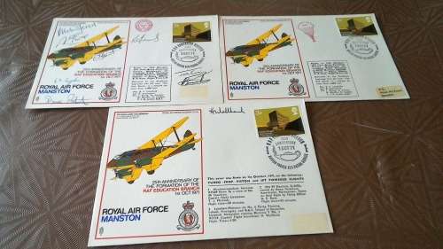 Lot no 6 , Royal air force Individually Numbered and Hand Signed Cover from the 1970s ultra Rare