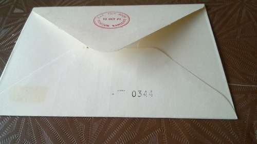 Lot no 7 , Royal air force Individually Numbered and Hand Signed Cover from the 1970s ultra Rare