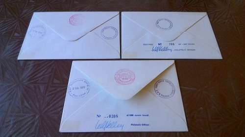 Lot no 8 ,  Royal air force Individually Numbered and Hand Signed Cover from the 1970s ultra Rare Lo