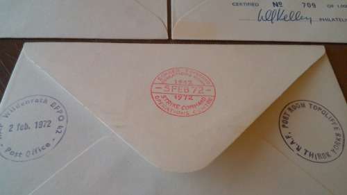 Lot no 8 ,  Royal air force Individually Numbered and Hand Signed Cover from the 1970s ultra Rare Lo