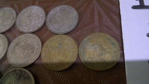 Lot of 23 Silver 10cent Coins 1961-1964