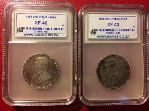 1894 & 1896 2 Shilling Combo Special