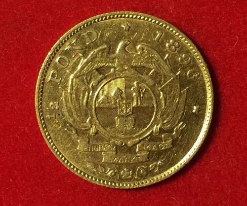 1896 ZAR halfpond