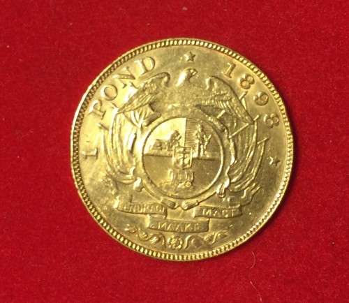1898 ZAR Pond (Beautiful coin)