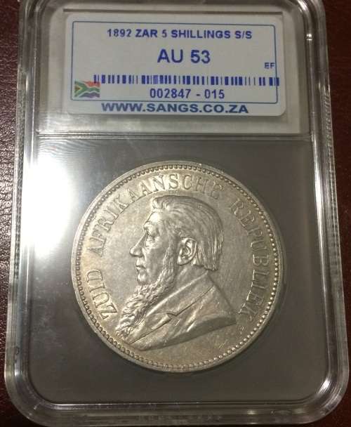 1892 5/- SS