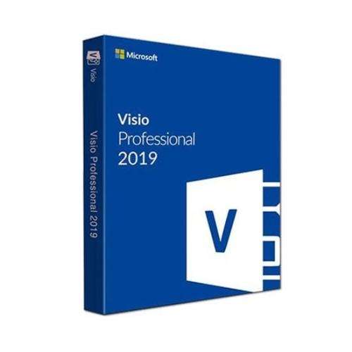 Microsoft Visio Professional 2019 (Pro Retail Version) - Detailed Instructions - 32/64 bit