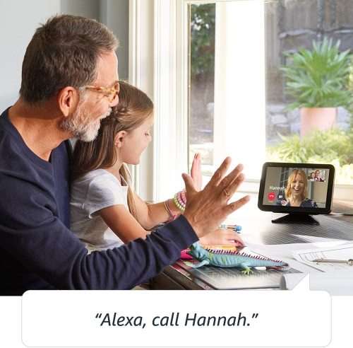 Echo Show 8- 8` HD Smart display with Alexa stay connected with video calling -Charcoal- Local Stock