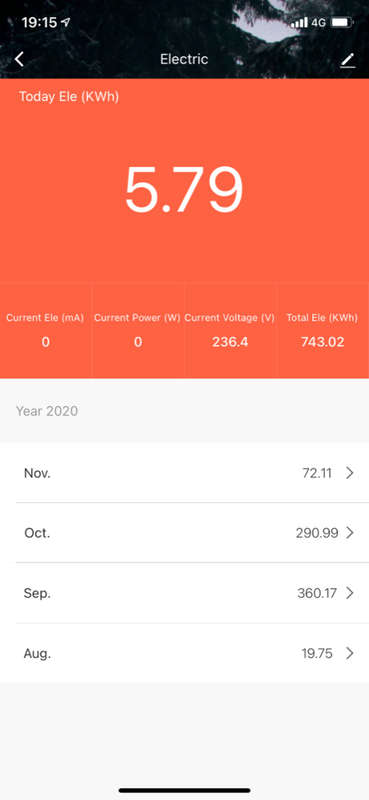 Smart WiFi Geyser timer  Energy Meter power consumption-Built in Watt meter