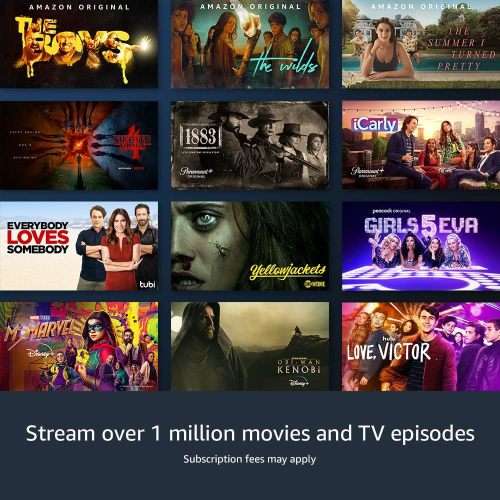 Fire TV Stick 3rd Gen with Alexa Voice Remote (includes TV controls)