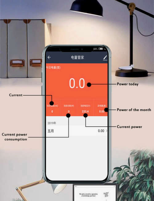 Smart WiFi Geyser timer-with energy metering -Smart Life/Tuya app