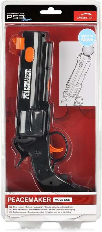 Speedlink Peacemaker Move Gun : Black [PlayStation 3]