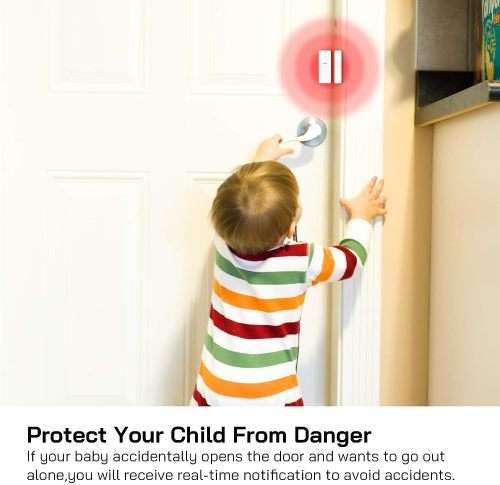 WiFi Smart Home Alarm System Kit - Tuya/Smart life app - Works with Alexa/Google Home
