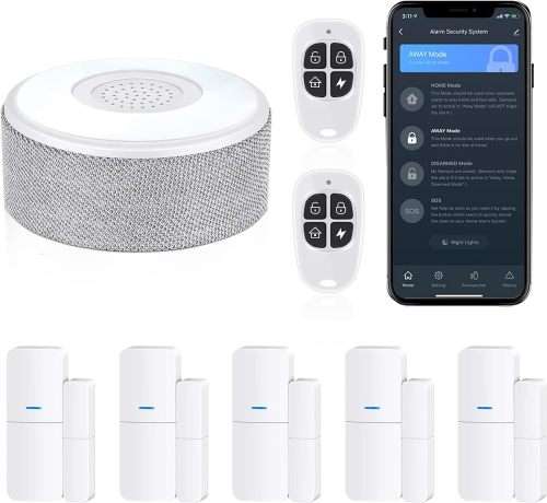 WiFi Smart Home Alarm System Kit - Tuya/Smart life app - Works with Alexa/Google Home