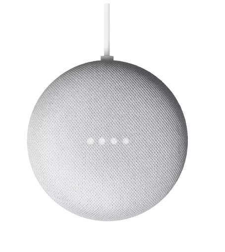 Google Mini Nest Smart Speaker 2nd Gen- Chalk (OPEN BOX ITEM)