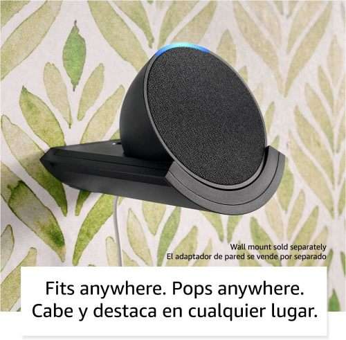 New 2023 Model I Echo Pop with Alexa I Lavender Bloom I Full sound compact smart speaker